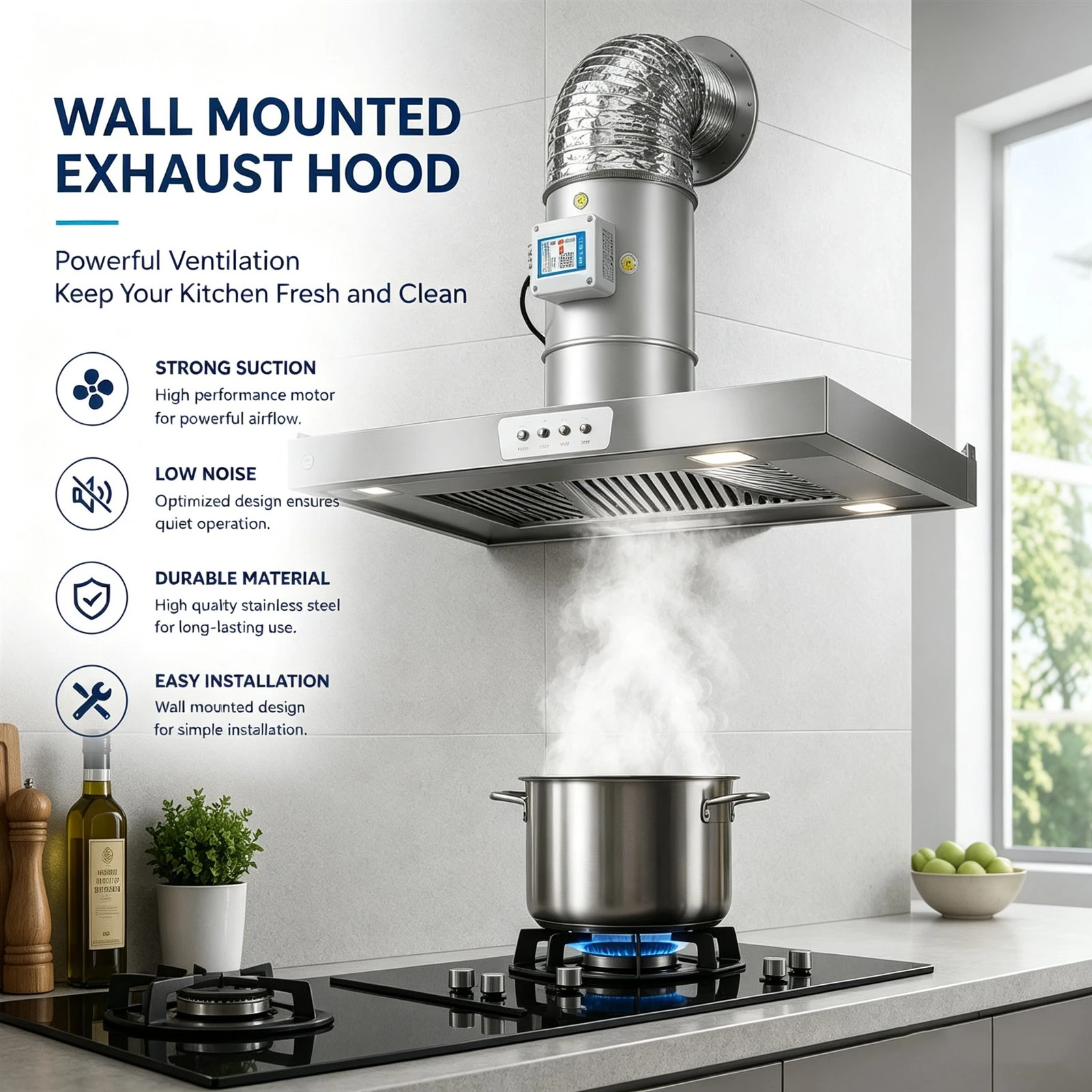 Wall Mounted Exhaust Hood